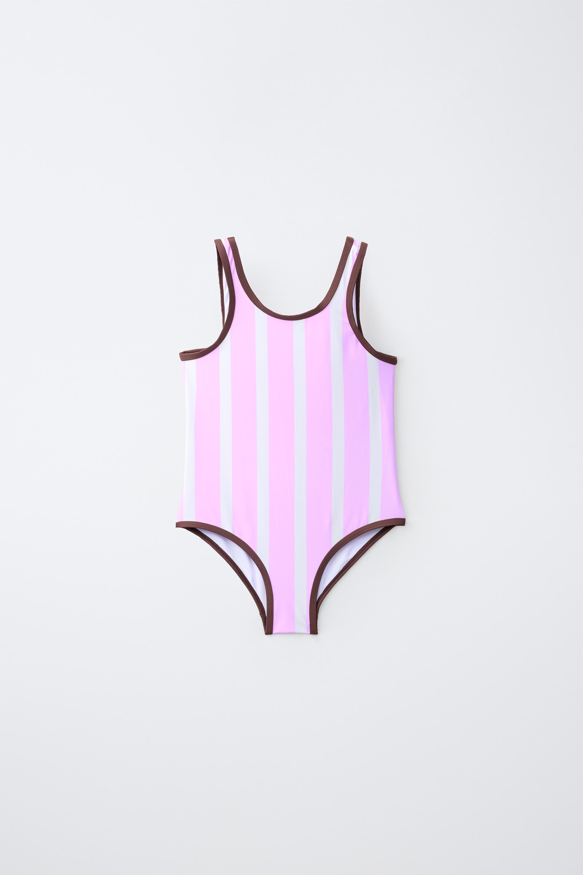 6-14 YEARS/ STRIPED PUKAS SURF SWIMSUIT
